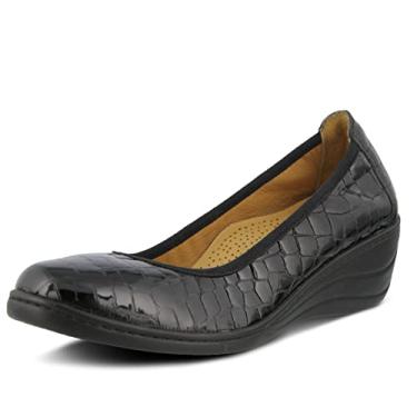 Imagem de Spring Step Sapatilha feminina Kartii Ballet, Preto, 8.5