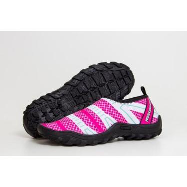 Imagem de Sapatilha Conforto Aquatica Pescaria Neoprene Seca Rapido Sola Forte -
