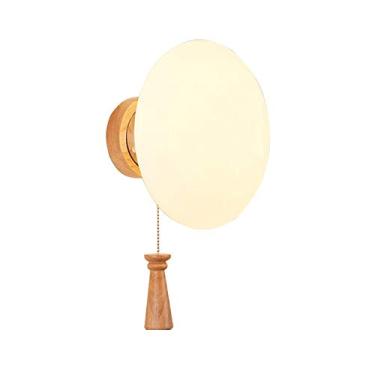 Imagem de Lustre de fazenda Luminária de parede de vidro Moderna e minimalista Lâmpada de parede de vidro chinesa Luminária de parede nórdica Luminária de cabeceira de quarto Luminária de parede decor