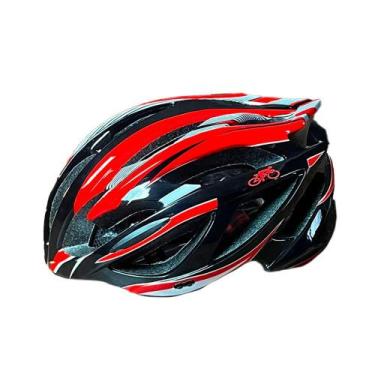 Imagem de Capacete de Ciclismo South In Mold, U, Preto, Vermelho