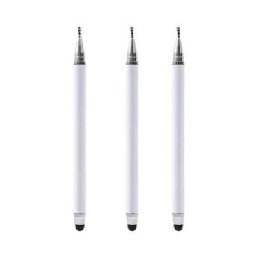 Imagem de Caneta Stylus Capacitiva Universal 2 Em 1 Para iPhone, Tablets Android