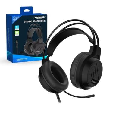 Imagem de Fone de Ouvido Headphone com Microfone Gamer P2 para Ps4 Ps5 Xbox Switch Pc Smartphone (Preto)