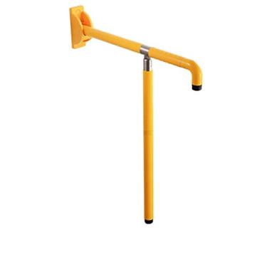 Imagem de Barras de apoio, suporte de segurança, trilhos de mão portáteis para vaso sanitário em forma de T, suporte de parede de nylon, toalheiro de aço inoxidável, alça antiderrapante para chuveiro, estrutura