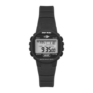 Imagem de Relógio Mormaii Masculino Ref: Molcdaaz/8p Infantil Digital Black