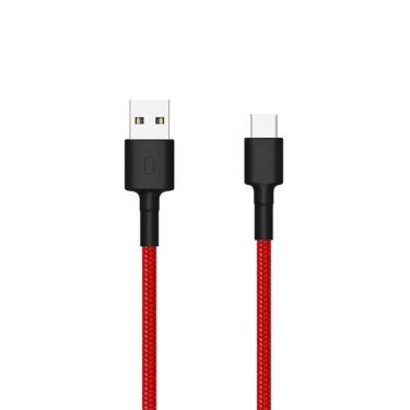 Imagem de Cabo Usb Para Tipo-C 100cm Xiaomi Vermelho