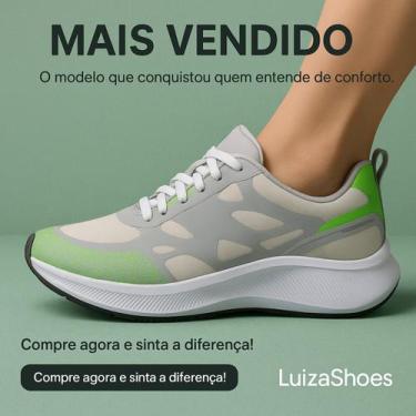 Imagem de Tênis Infantil Unissex Esportivo Caminhada Corrida Confortável Envio I