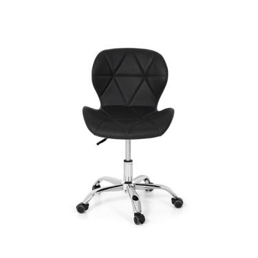 Imagem de Cadeira Office Eiffel Slim Giratória Ajustável Preta