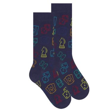 Imagem de Meia Selene Street Cano Longo Masculina