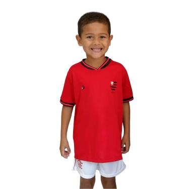 Imagem de Camiseta Infantil Flamengo Vermelha Oficial - Torcida Baby
