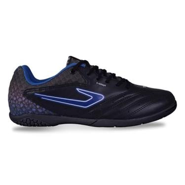 Imagem de Chuteira Topper Capita Iv Futsal Preto/Azul/Vermelho,40