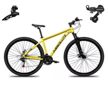 Imagem de Bicicleta Aro 29 Absolute Nero 5 21V  Mtb Indexada  Suspensão 80mm Cambios Shimano-Unissex