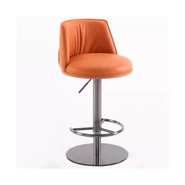 Imagem de Cadeiras de bar, cadeiras de bar para uso doméstico, luxuoso, de alta qualidade, elevação e rotação de ilha, bancos de pés altos
