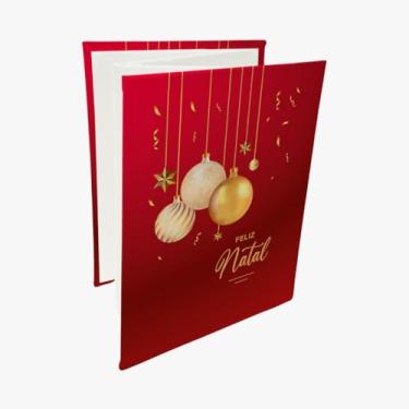 Imagem de Álbum de Fotografia Sanfonado Natal 6 Fotos 10x15 Vertical Ical - 734