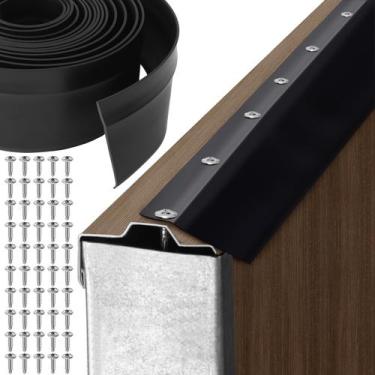 Imagem de Faixa de vedação de porta de garagem Pangda 11m PVC à prova de intempé