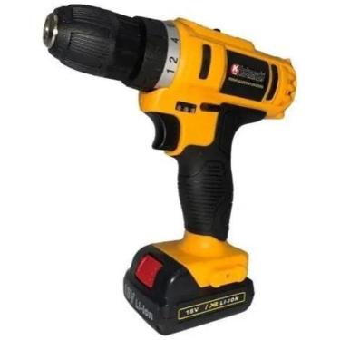 Imagem de Furadeira Parafusadeira 1550Rpm Portatil Bateria Potente 36V