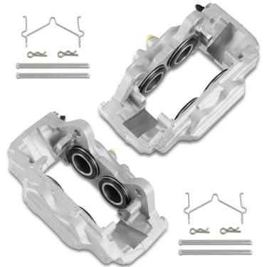 Imagem de UNITHUB Kit de pinça de freio dianteiro direito + conjunto esquerdo 192713 192712 compatível com Toyota Tundra 4Runner Sequoia com fundição #13WL 2000-2007 (conjunto de 2)