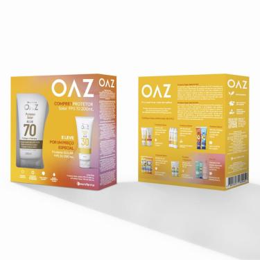Imagem de Kit OAZ Protetor Solar FPS70 200ml + Protetor Solar FPS30 200ml