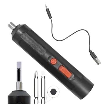 Imagem de Parafusadeira elétrica de precisão recarregável 68 em 1 com ponteiras imantadas (Doméstico Básico)