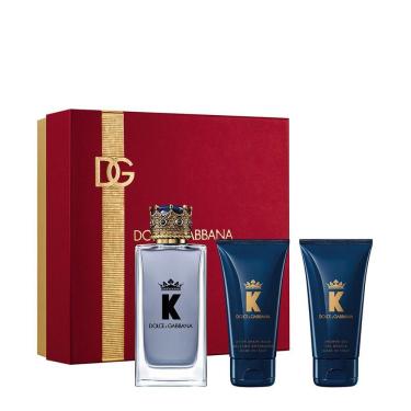Imagem de Kit Dolce & Gabbana By D&g Eau De Toilette 100ml + After Shave Balm 50ml + Shower Gel 50ml