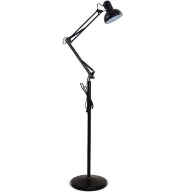 Imagem de Luminária Abajur Pedestal Articulada Chão Metal Lustre Colun