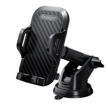 Imagem de Suporte Veicular Essager p/Celular Ajustável Seguro