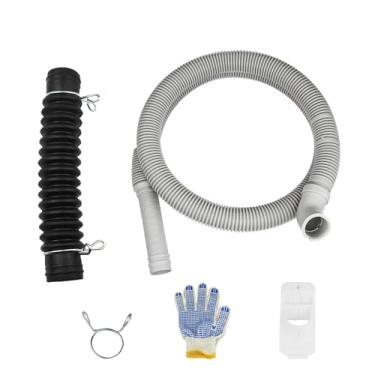 Imagem de Mangueira de drenagem de arruela AEM73732901 atualizada com mangueira de drenagem de máquina de lavar AEM73213001 AEM73732901 5215EA1001A AEM73653001 AEM73732903 compatível com lavadora LG Kenmore