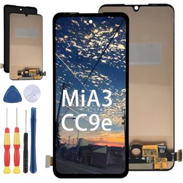 Imagem de Yuxyiony Nova tela de substituição para Xiaomi Mi A3 CC9e M1906F9SH M1906F9S Display LCD tela de reparo e acessórios de ferramentas de substituição