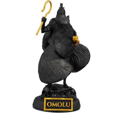 Imagem de Estátua Omolu Umbanda Candomblé - Obaluaiê – O Orixá da Terra, do Fogo e da Morte (Cor Aurum Noctis)