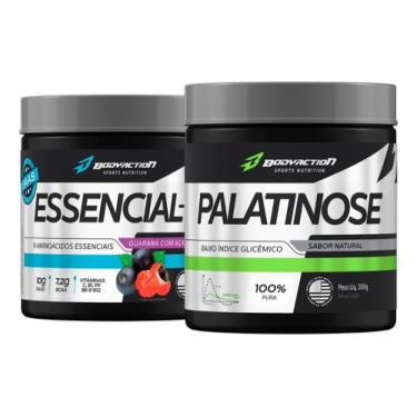 Imagem de Essencial 9 Eaa Aminoácidos 225g+ Palatinose 300g Bodyaction Sabor Guaraná Com Açaí