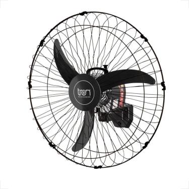 Imagem de Ventilador Parede Oscilante 60cm Bivolt 140W Preto Industrial
