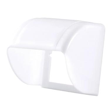 Imagem de BLWOTMOR Tampa Protetora para Tomadas Externas, Proteção Ideal para Projetos de Bricolagem, Branco, Tamanho real