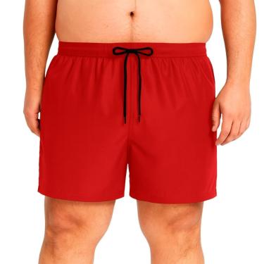 Imagem de Short Tactel Masculino Plus Size Secagem Rápida Elástico Confortável-Masculino