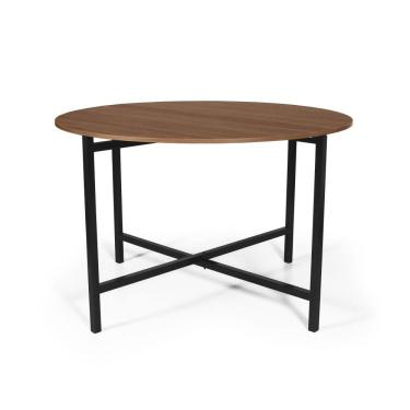 Imagem de Mesa De Jantar 4 Lugares Redonda Dobrável Prática Noronha - Straub Web