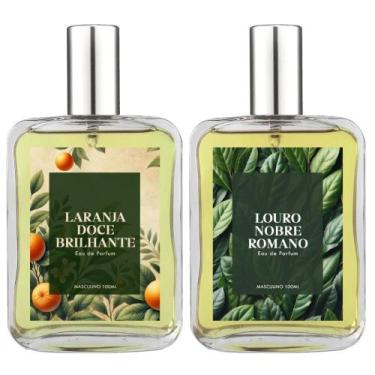 Imagem de Kit Perfume Masc. Laranja Doce E Louro Nobre Romano 100Ml - Essência D