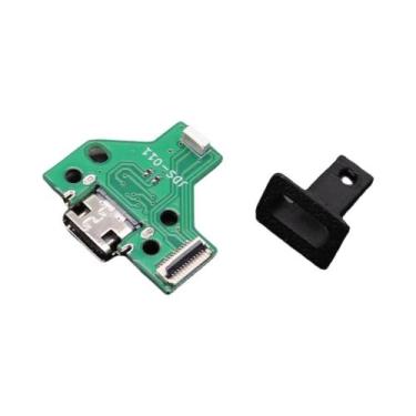 Imagem de Placa De Carregamento USB Tipo-C Para Controle PS4 Conector De Cabo Fl