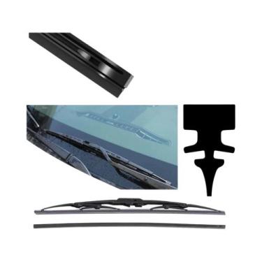 Imagem de Palhetas De Limpador De Para-brisa Universal Para Carro, Substituição 