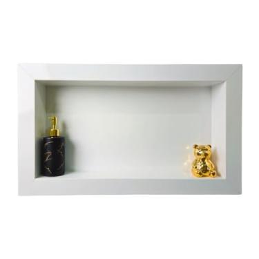 Imagem de Nicho 100% Porcelanato Branco 70x40 Banheiro