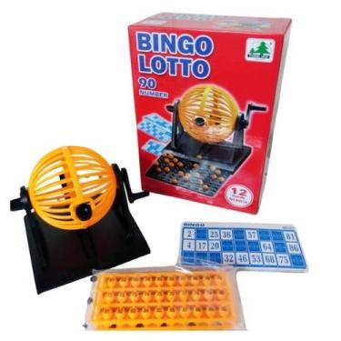 Imagem de Jogo Mini Bingo Completo com Globo Giratório - Lotto