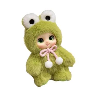 Imagem de Brinquedos De Pelúcia De Vinil Kawaii De 18cm Com Rosto De Animal Coel