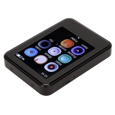 Imagem de SUNGOOYUE MP3 Player Com Tela Sensível Ao Toque de 2,5 Polegadas, BT 5.0, Alto-falante Embutido, Liga de Zinco, Bateria de 700mAh, Suporte para áudio MP3 WMA APE FLAC, Reprodução de Vídeo, Gravação,