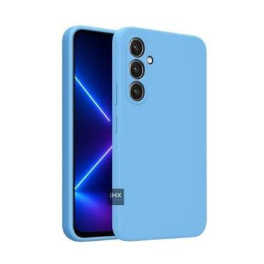 Imagem de Capa Capinha Case Compatível Samsung_ Galaxy A05S Aveludada Anti Impacto Reforçada Silicone Emborrachado Com Proteção De Câmera Premium (AZUL PISCINA)