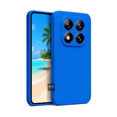 Imagem de Capa Capinha Case Compatível Xiaomi Poco X7 Silicone Aveludada Anti Impacto Reforçada Emborrachado Com Proteção De Câmera Premium (AZUL ROYAL)
