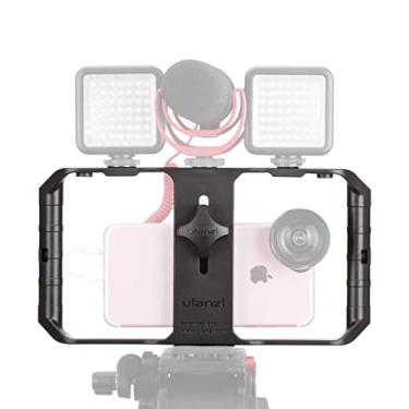 Imagem de ULANZI U-Rig Pro Smartphone Video Rig – Cabo estabilizador com conexão de tripé para cineasta de telefone – Universal para iPhone e Samsung, preto