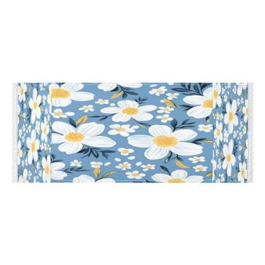 Imagem de Wassud Capas brancas de lavadora e secadora, protetor de lavadora com sacos de armazenamento, capa de geladeira à prova de poeira com bolsos para lavanderia doméstica, cozinha, 120 x 55 cm