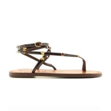 Imagem de Sandália Vicenza Marrom-Feminino