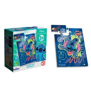 Imagem de Mini Quebra Cabeça Disney Lilo Stitch 3+ Anos Personagens 10 Peças