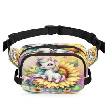 Imagem de Pochete Art Flowers rosa para mulheres e homens com alça ajustável bolsa de cinto bolsa transversal bolsa de peito bolsa tiracolo bolsa tiracolo, Cor 18