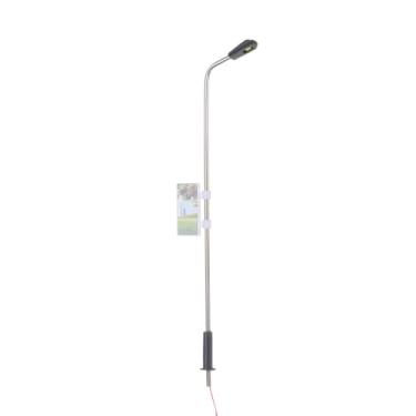 Imagem de 20 unidades de Lâmpadas Rua Modelo Branco Quente Poste Luz LED para Layout Trem Ferroviário Jardim Playground Cenário