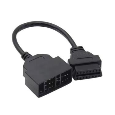 Imagem de Cabo Toyota 22 Pinos Adaptador Obd2 16 Pinos Carros Antigos Obd1 - GEN