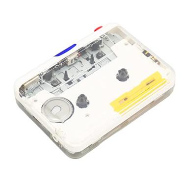 Imagem de Akozon Conversor de Cassete USB para MP3 - Reprodutor de Fita Portátil Com Entrada AUX de 3,5 Mm, Design Plug and Play, Compatível Com Laptops, Ideal para Converter Fitas Antigas Em Formato MP3